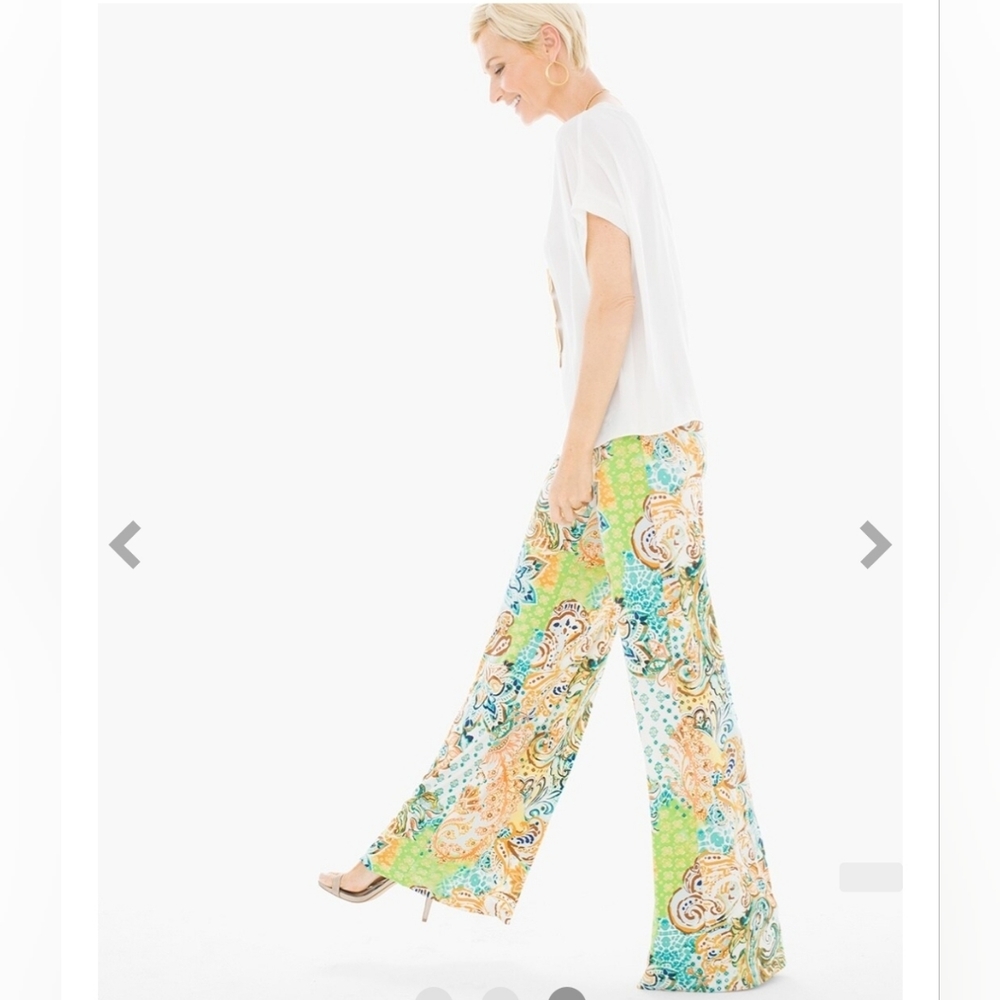 Praia printe casual cover up knot pants - Picture 12 of 12